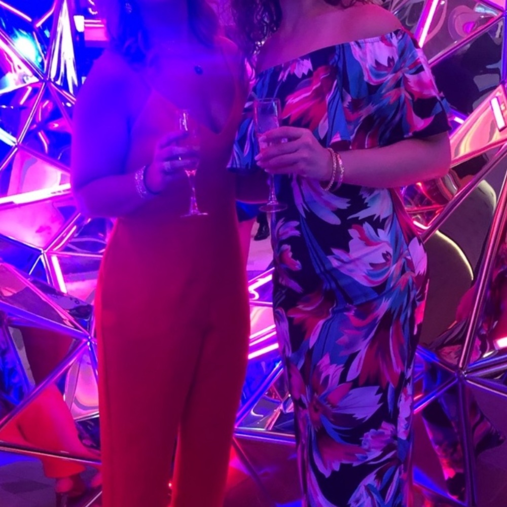 Express orange jumpsuit